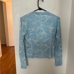Blue Oval Square Shirt